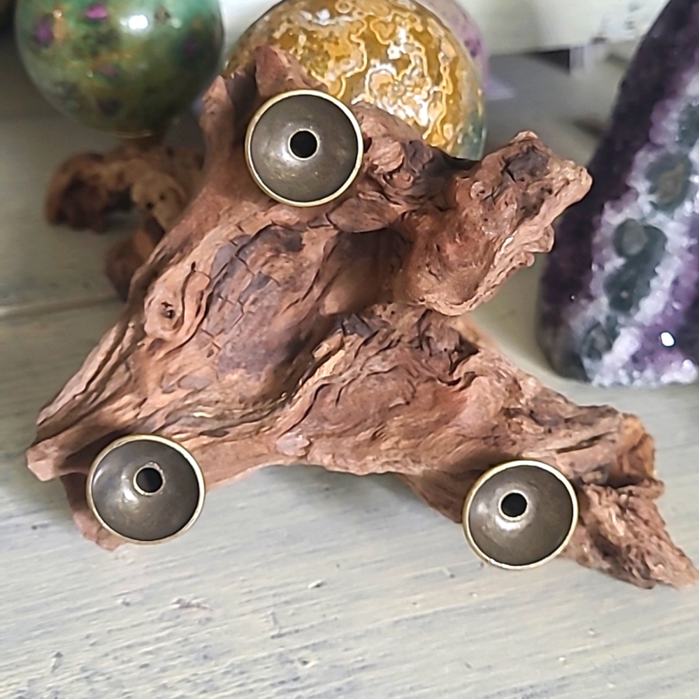 Wood Branch 3 Sphere Holder